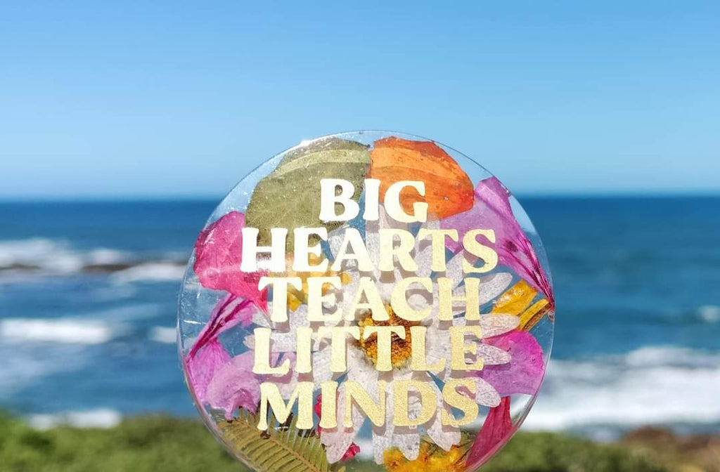 Big hearts teach little minds