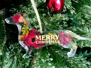 Dachshund Christmas decoration