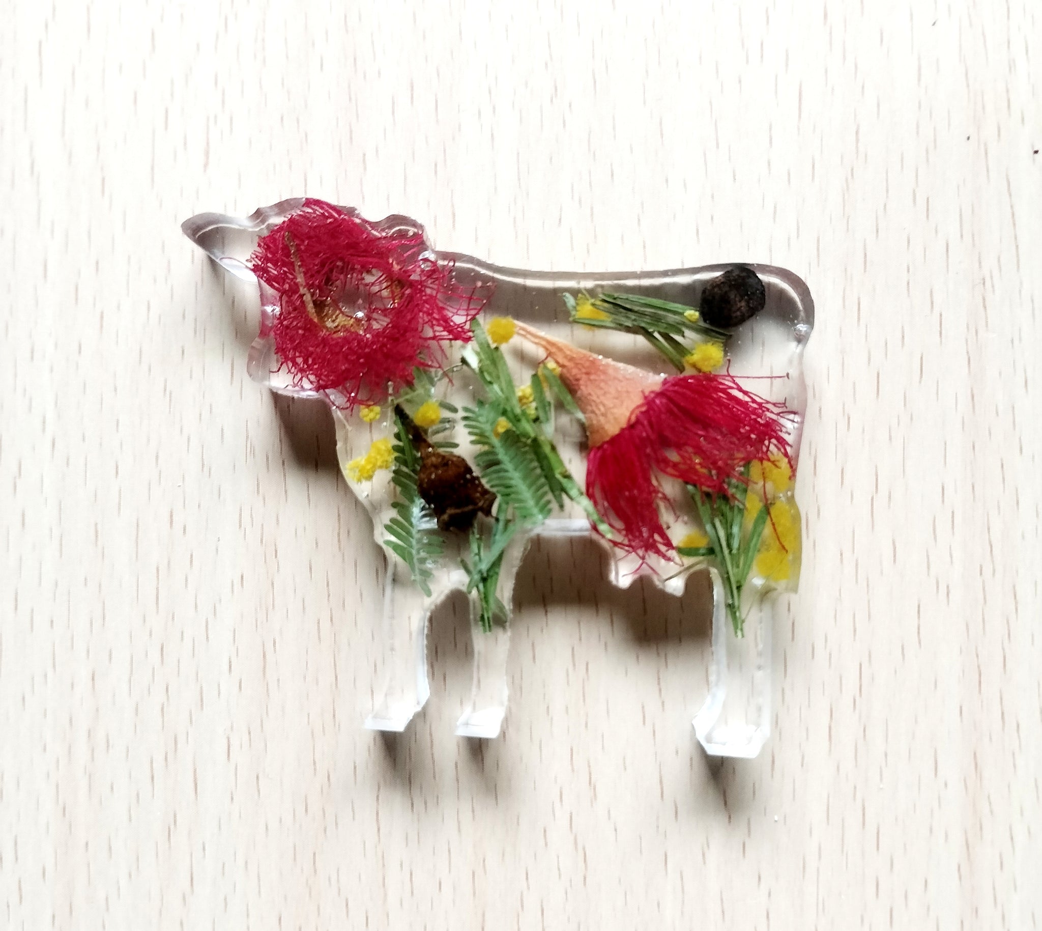 Mini Cow & Magnet